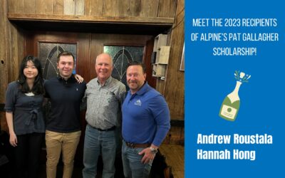 Alpine Supply Chain’s “Pat Gallagher Scholarship” 2023 Recipients Announced!