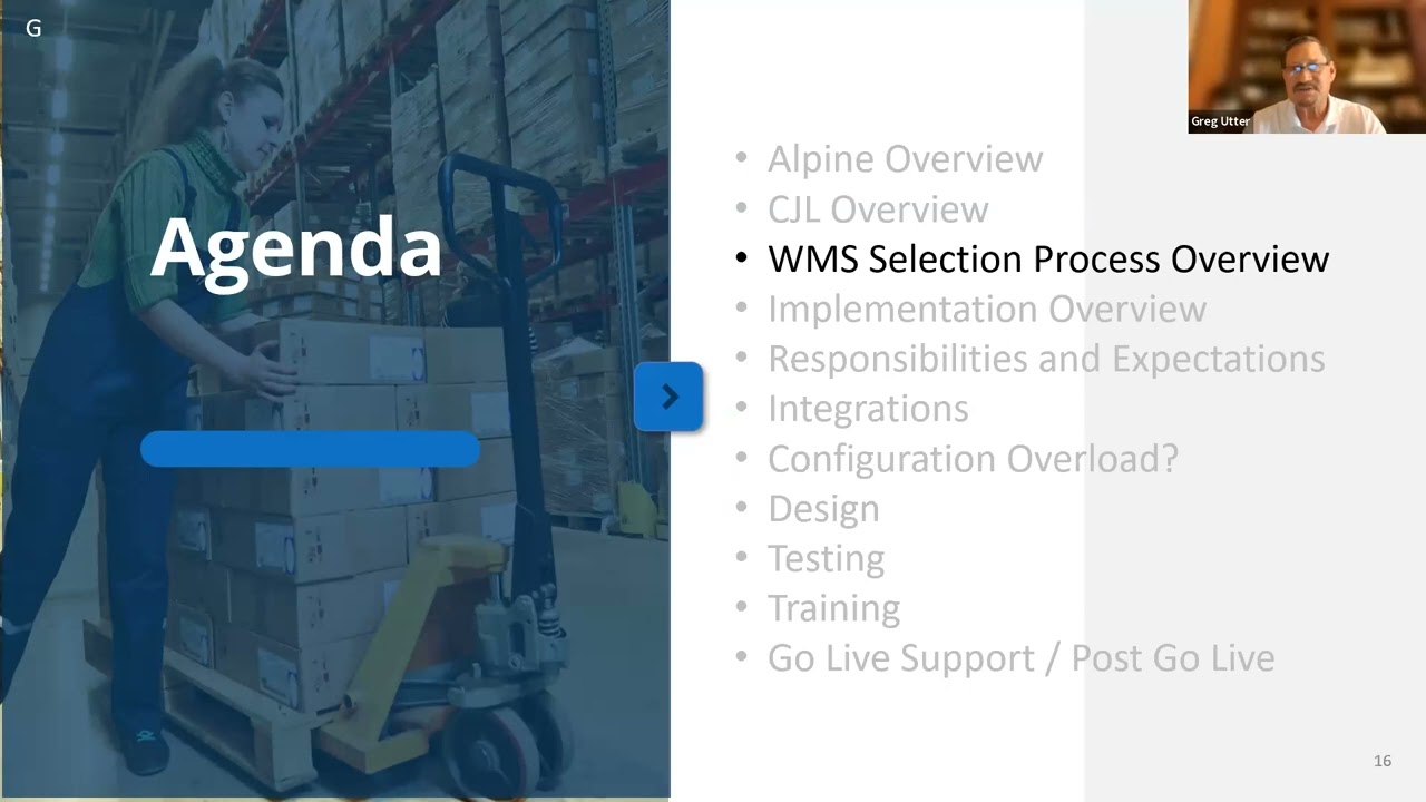 Navigating the WMS Journey Selection, Implementation, and Post Go-Live Success